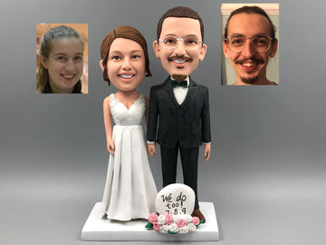 Personalized bobblehead doll, custom father 3D statue, gifts for family members, bobblehead doll birthday gift, anniversary Christmas gift