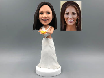 Personalized bobblehead doll, custom father 3D statue, gifts for family members, bobblehead doll birthday gift, anniversary Christmas gift