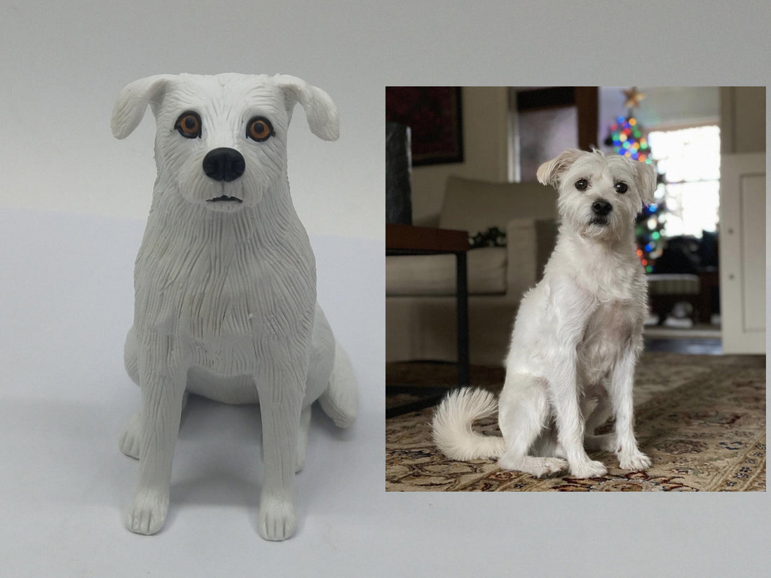 Personalized custom pet dog wedding cake , pet birthday cake ，animal cake，wedding CakeTopper， dog wedding cake topper