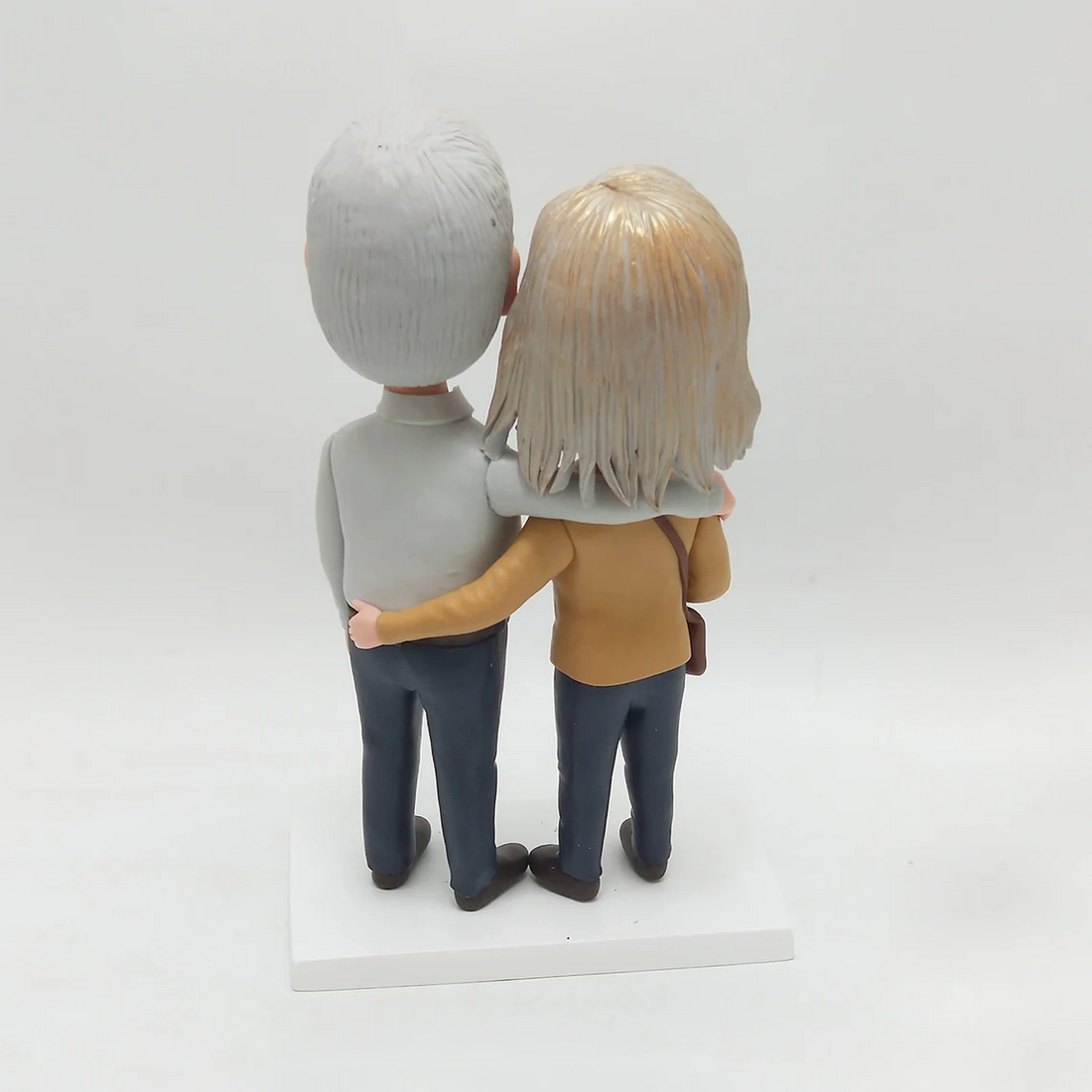 Customised parent bobblehead, 50th anniversary gift for parents, customised couple bobblehead, Valentine's Day anniversary gift for couples