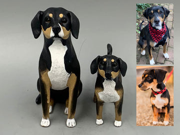 Personalized custom pet dog wedding cake , pet birthday cake ，animal cake，wedding CakeTopper， dog wedding cake topper