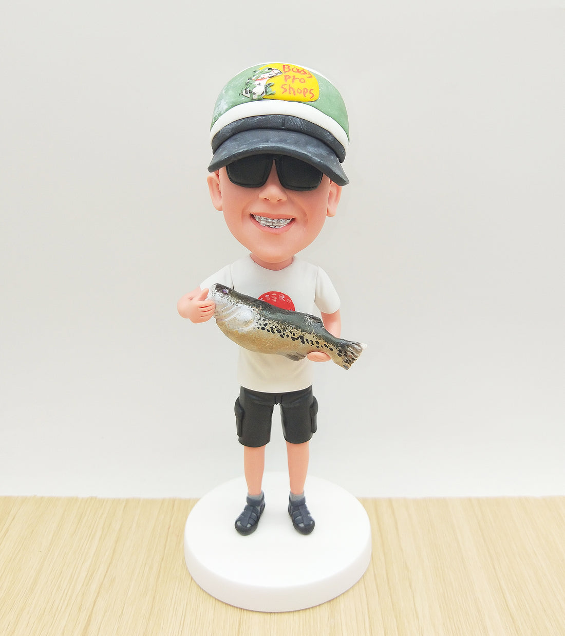Custom Bobbleheads, Custom Fisherman Bobbleheads, Custom Sportsman Bobbleheads, Personalized Birthday Gifts for Friend, Handmade Collectible Figurines, Personalized Gifts
