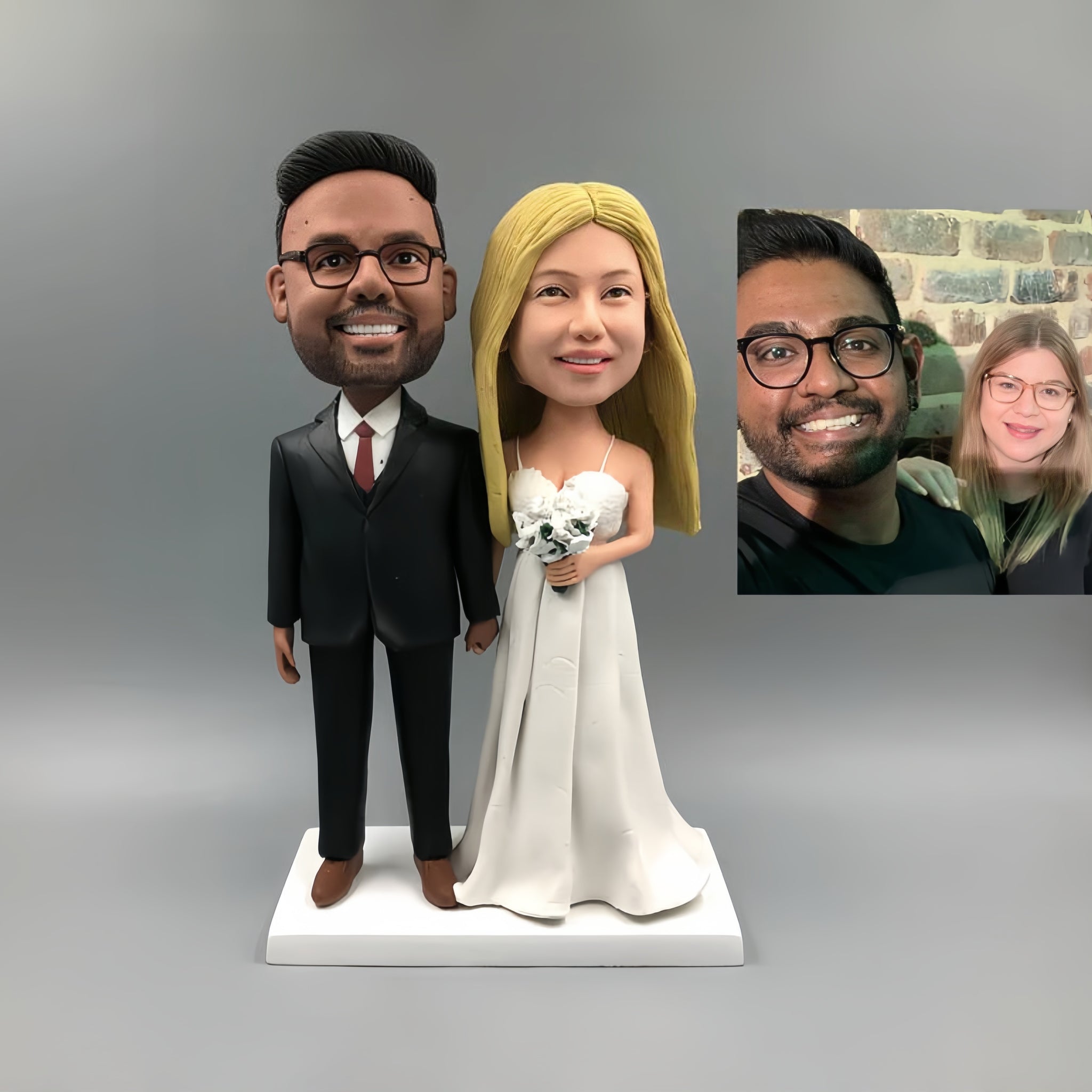 Personalized Bobbleheads, Custom Father 3D Statue, Gifts for Family Members, Bobblehead Figurine, Birthday Gift, Anniversary Gift