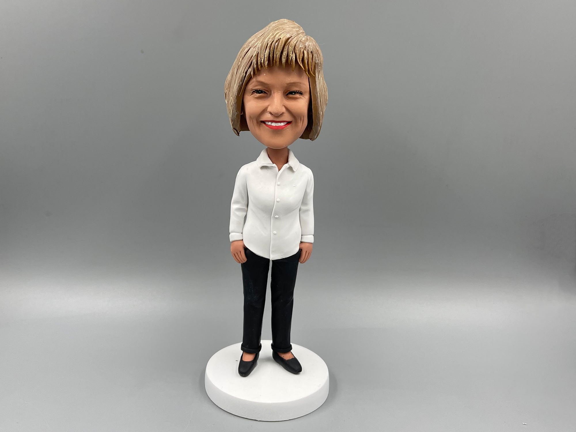 Personalized bobble head doll, custom father 3D statue, gifts for family members, bobble head doll birthday gift, anniversary Christmas gift